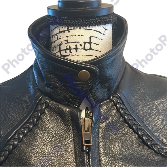 3M Thinsulate Leather Jacket - Picture 3 of 7